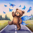 © chaewon - 나비와 춤추는 곰