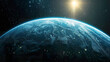 © Teeradej - View of planet earth form outer sapce