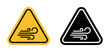 © Krupal - Wind Warning Sign Promote Safety with Weather Hazard Alerts