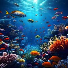 Naklejka na meble beautiful pictures made by Ai technology