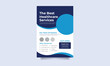 © Nushrat - Modern healthcare and medical flyer or poster design layout, leaflets decoration for printing and presentation vector, cover a4 template design