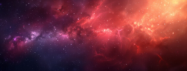Wall Mural - space nebula and galaxy, nebula and galaxies in space. abstract cosmos background, banner