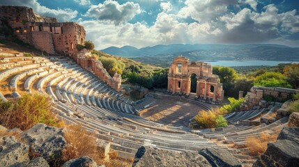 Beautiful ancient theatre