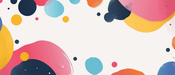 background with tech-inspired blobs, offering a sleek and contemporary look