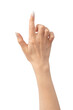 © Nikolay - Woman hands  isolated on a white background.