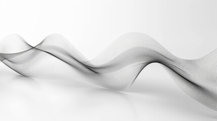 Wall Mural - A black and white image of a wave with a lot of detail