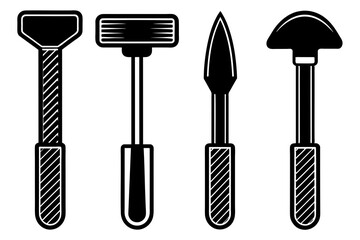 Canvas Print - Screwdriver icon vector illustration