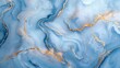 © Athena - Elegant blue and gold marble pattern background resembling natural luxury stone textures