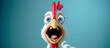 © Frédéric Prochasson - crazy chicken, AI generated