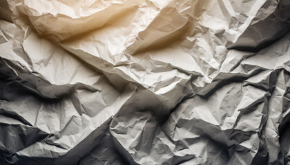 crumpled paper texture, symbolizing creativity, imperfection, innovation. Ideal for design projects