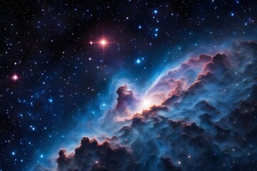 alien planet in space