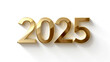 © © Raymond Orton - 2025 in gold text on a white background, new year concept