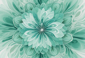 Wall Mural - a vibrant watercolor painting created using generative ai, featuring a swirling mix of colors and te