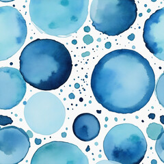 Wall Mural - graphic design element with a dry watercolor spot splash for templates and layouts
