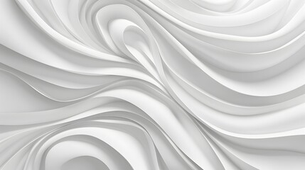 Wall Mural - abstract white and light gray wave modern soft luxury texture with smooth and clean vector subtle ba