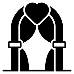 Poster - Wedding Arch Icon