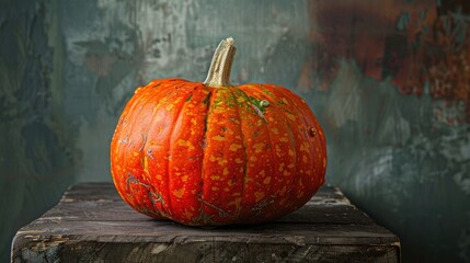 Canvas Print - Design of a pumpkin as a vegetable