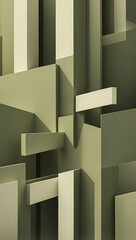 Wall Mural - abstract 3d background