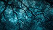 © Justlight - The blurred outlines of twisted branches and tangled vines cast intricate patterns against a dark and mysterious background evoking a sense of otherworldly intrigue. .