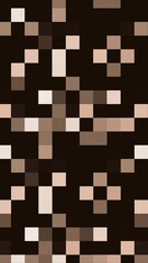 Sticker - abstract wall with blinking squares. media. blurred background with shining particles. vertical vide
