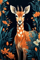 Wall Mural - Animal Patterns for Modern Background Design