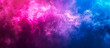 © Rajesh - Colorful blue and pink smoke forming mysterious shapes on dark background