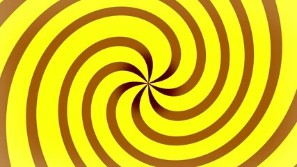 Wall Mural - spiral twirling 2d shape line animation optical illusion hypnotic kaleidoscope circular motion graph