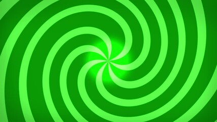 Wall Mural - spiral twirling 2d shape line animation optical illusion hypnotic kaleidoscope circular motion graph