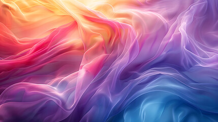 Wall Mural - a close up of a colorful smoke texture