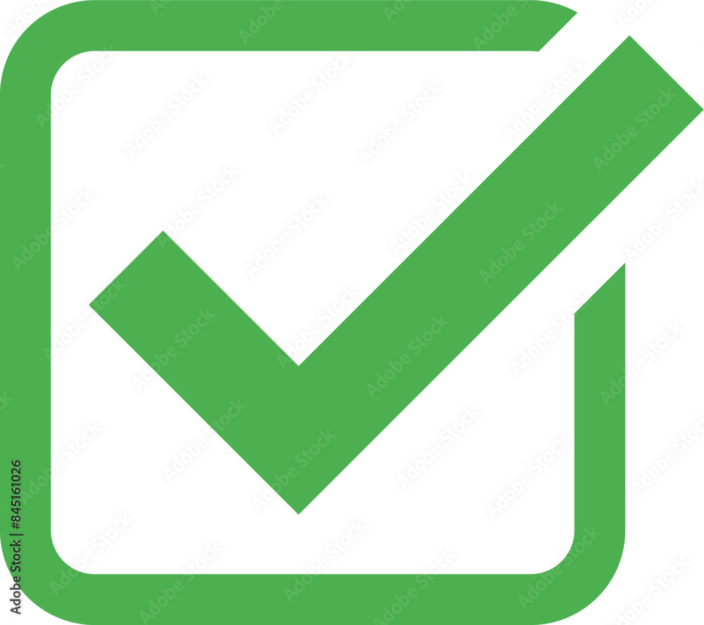 check mark icon vector.symbol,sign,yes,right Stock Vector | Adobe Stock