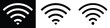 © MKInayem - wifi icon. wireless and Wi-Fi network connection symbol  for app, ui and website. vector illustration on transparent background.