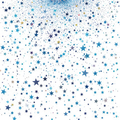 Sticker - A starry sky with a lot of stars scattered all over