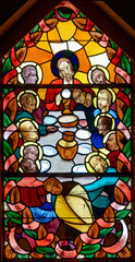  The Last Supper. Le dernier repas de Jésus Christ. Annecy - France