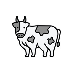 Cow vector icon