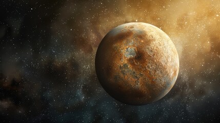 Wall Mural - alien planet astro photography space nebula