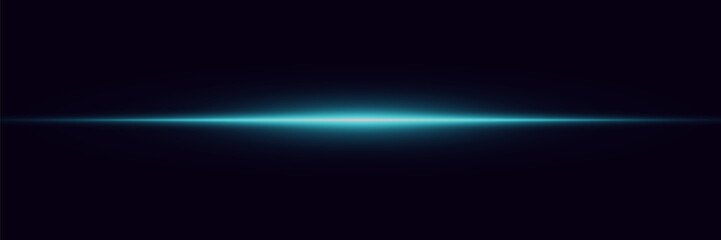 blue flash of light. the glare of line and light.
