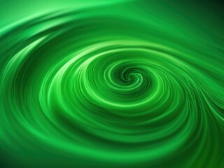 Wall Mural - Abstract green illustration Swirling background