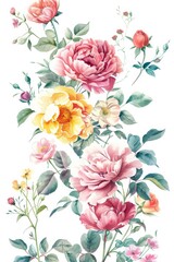 Wall Mural - flower background