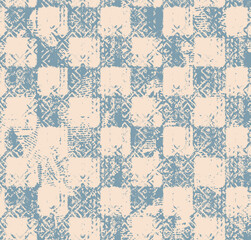 Wall Mural - geometric lines seamless pattern. blue vector texture with thin diagonal stripes, lines, chevron, zi