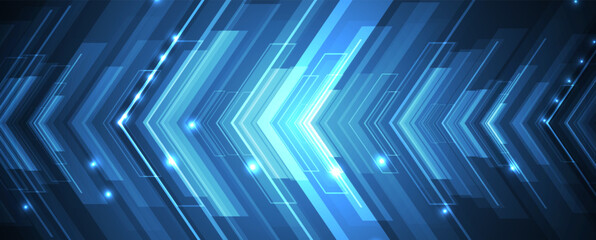 Wall Mural - abstract computer technology background. network visual connection. vector art.