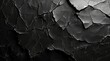 © filmanana - Abstract black cracked surface texture closeup highresolution dark fractured background