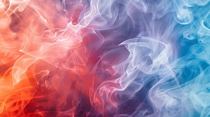 Wall Mural - abstract smoke, light, wave, motion, design background