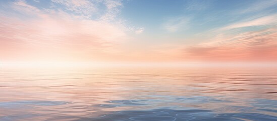 Poster - sand with water reflection. Creative banner. Copyspace image