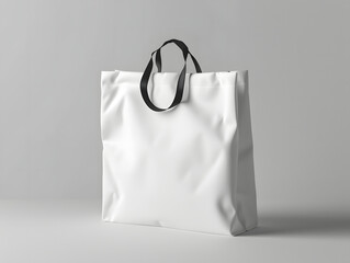 Canvas Print - Blank Shopping bag mockup with isolated background