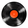 © MDNANNU - Vintage Vinyl Record with Orange Label
