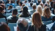 © ARTIFICIAN - Engaged Audience, Back Row View at Business Conference
