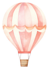 Sticker - PNG Hot air balloon aircraft vehicle cartoon.