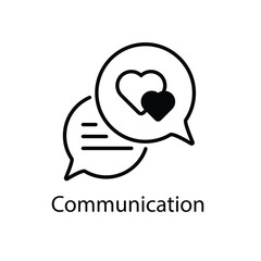 Communication vector icon 