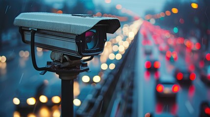 Poster - Traffic Monitoring System: Speed Control Cameras on Roads