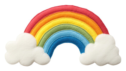 Wall Mural - PNG Rainbow cloud toy accessories.